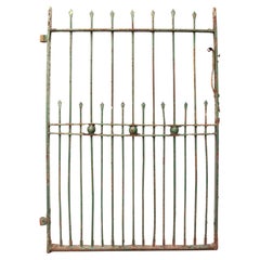 Victorian Wrought Iron French Pedestrian Gate