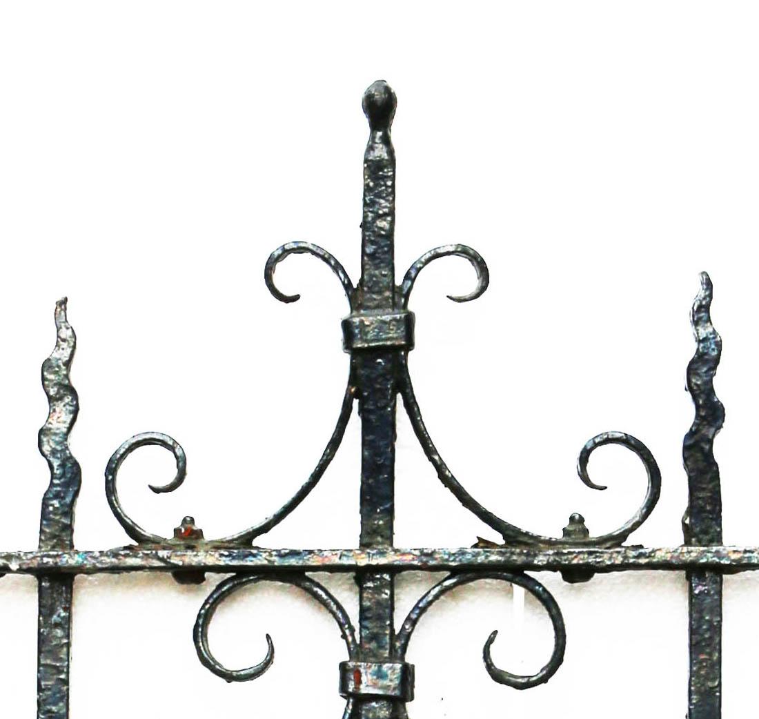 victorian iron gate