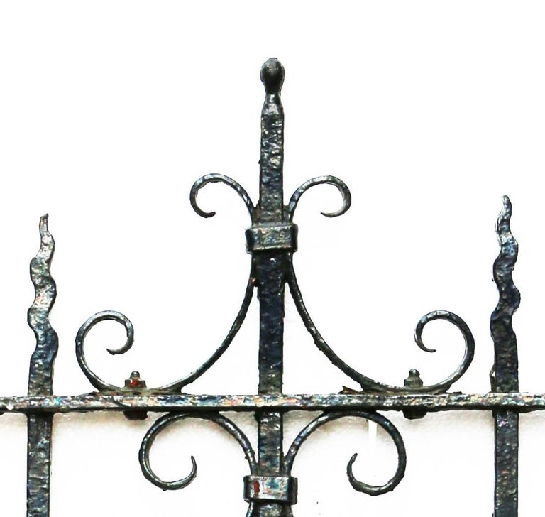 Victorian Wrought Iron Gate For Sale at 1stDibs