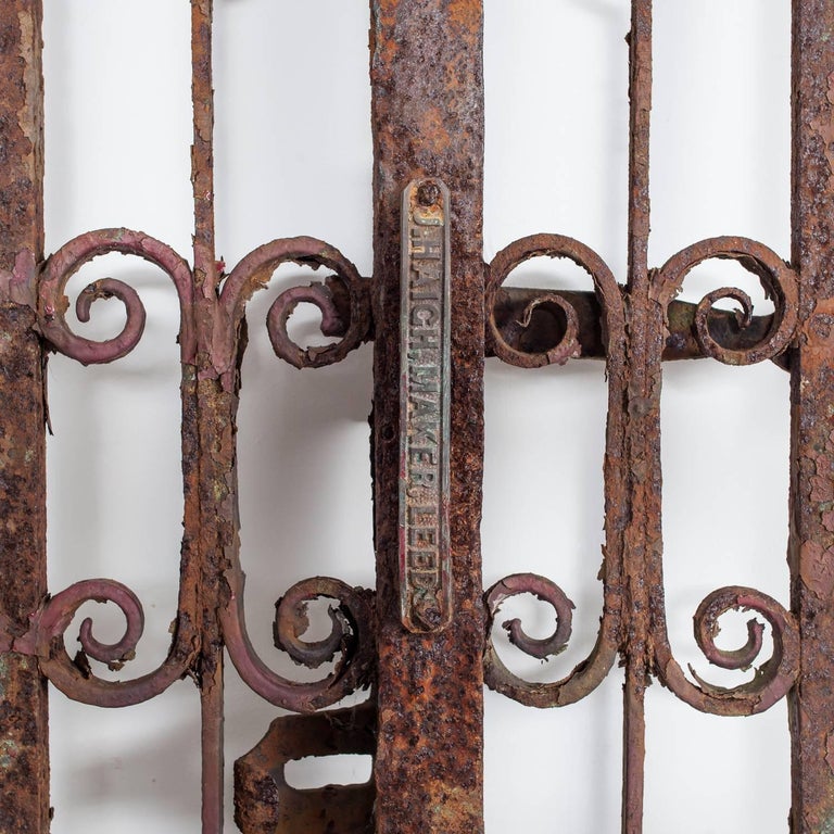 Victorian Wrought Iron Gates at 1stDibs
