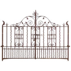 Victorian Wrought Iron Gates