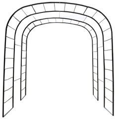 Victorian Wrought Iron Rose Arch Arbour