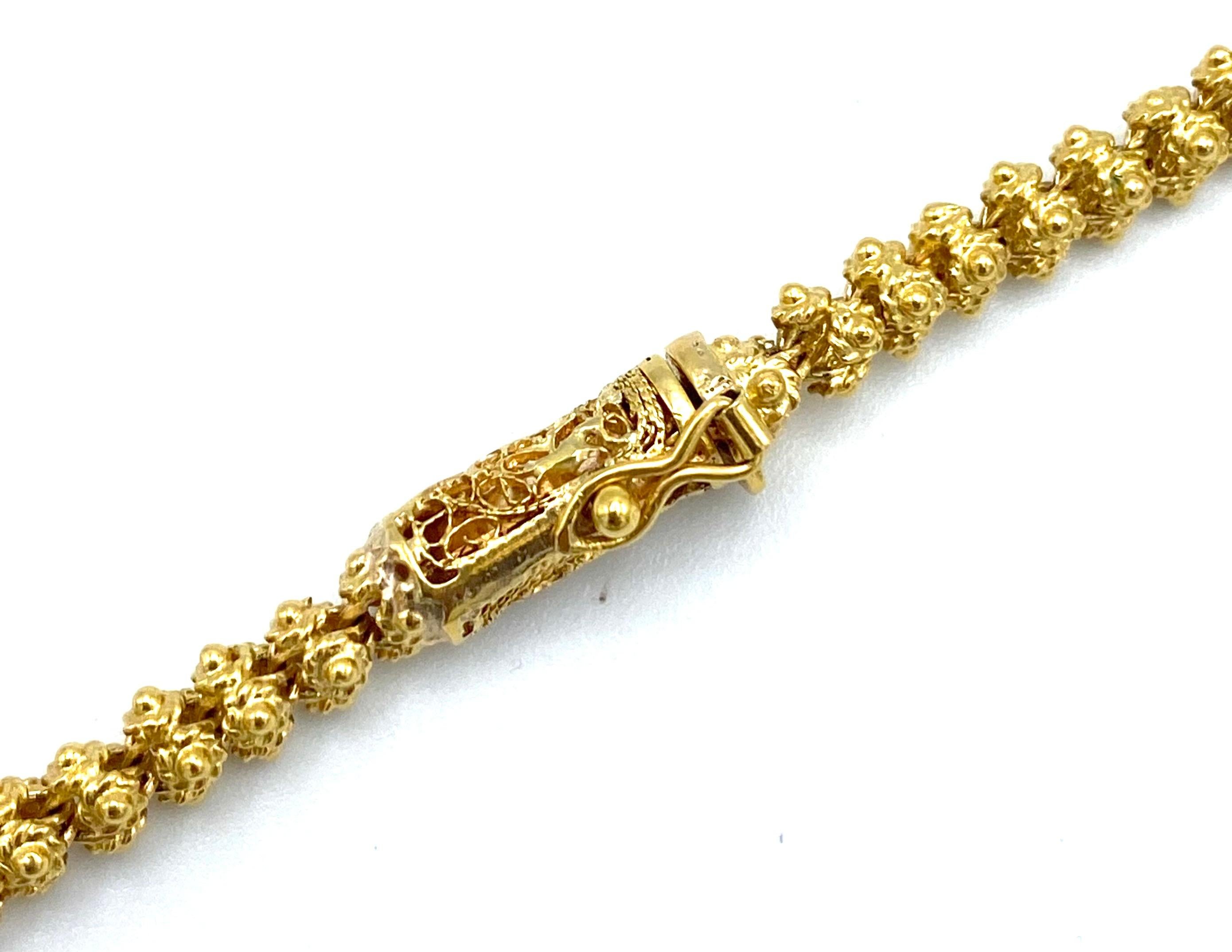 Victorian Yellow Gold, Citrine and Rose Cut Diamond Pendant Necklace  1