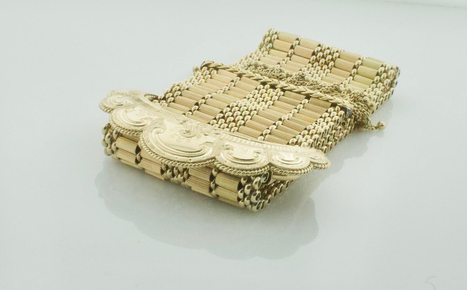 Breites viktorianisches Gelbgold-Armband, um 1871 für Damen oder Herren