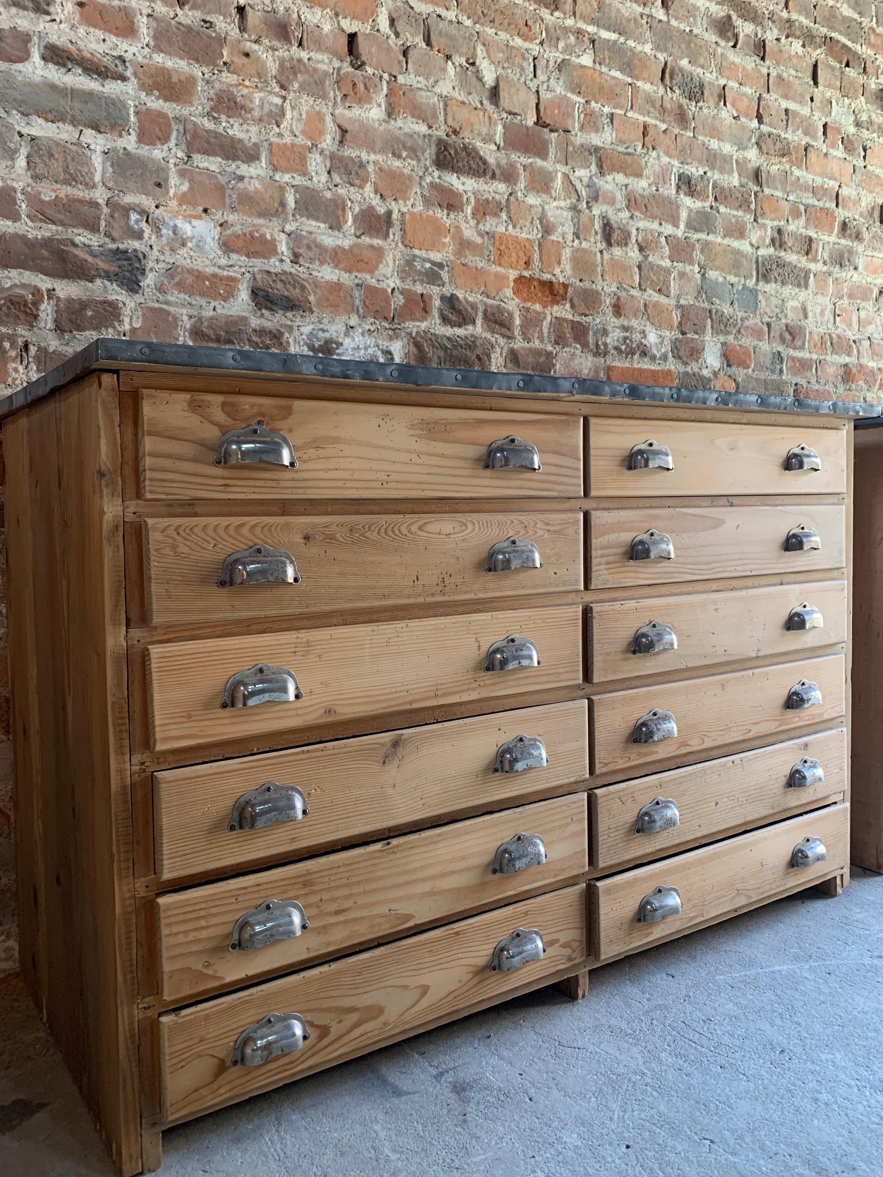 zinc top sideboard