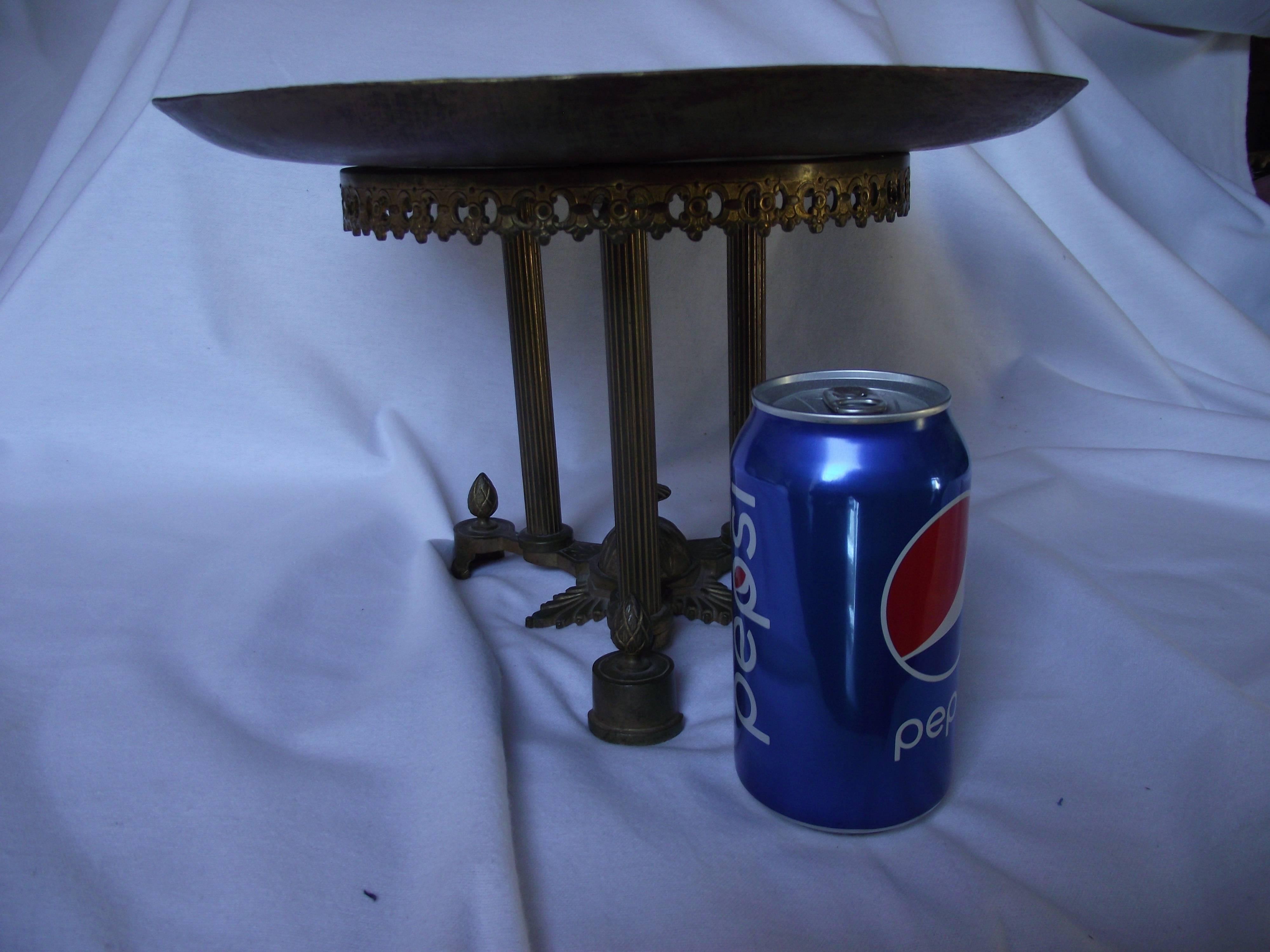 Metal Victorian, East Lake Console/Center Piece For Sale