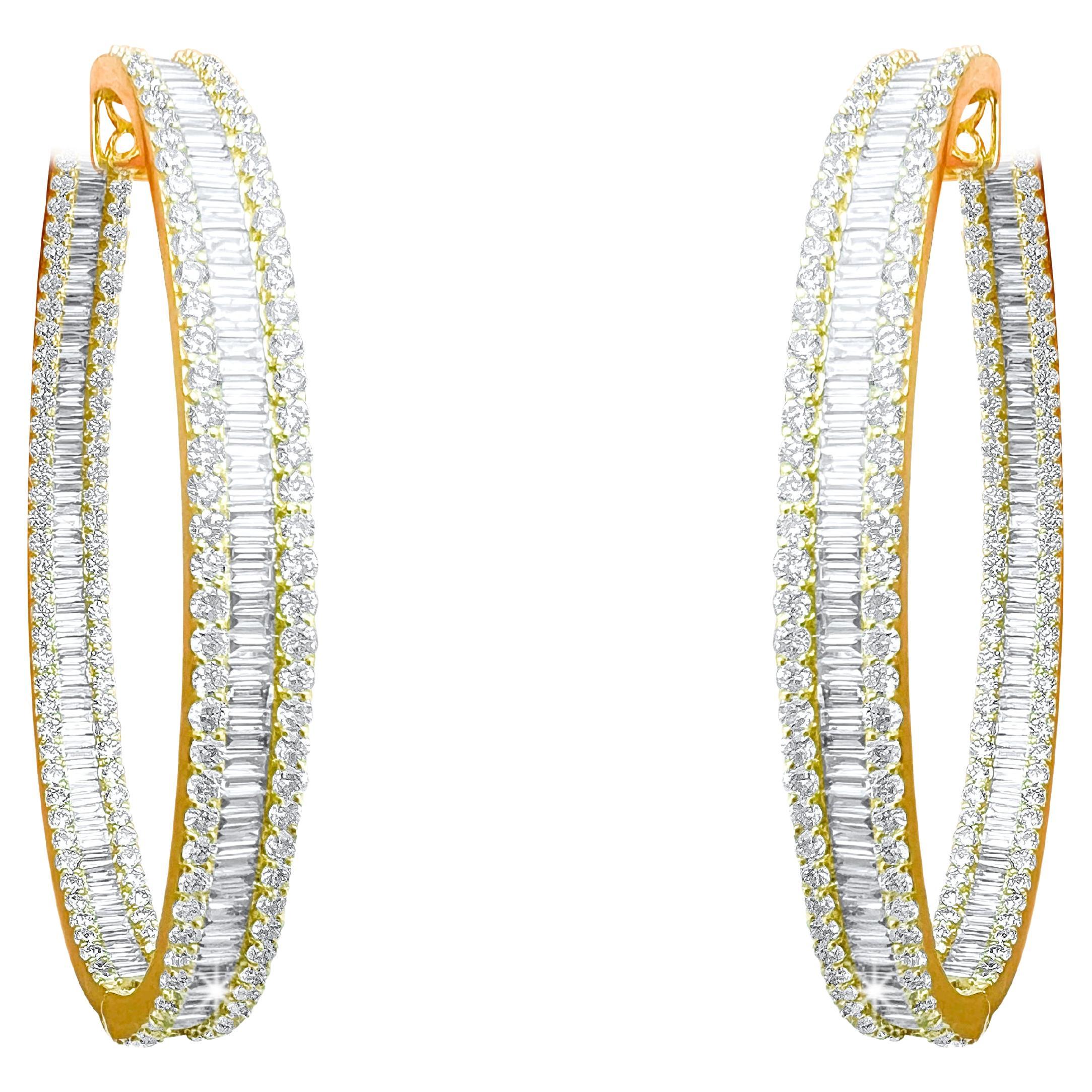 Boucles d'oreilles en diamant de Victoria en vente