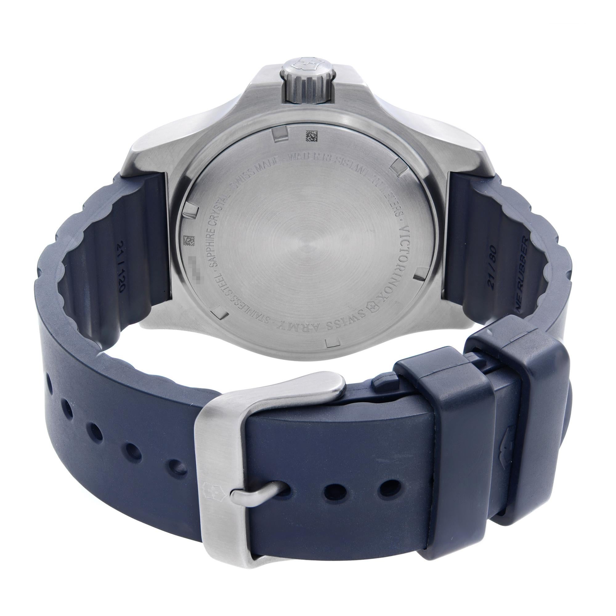 victorinox inox blue dial