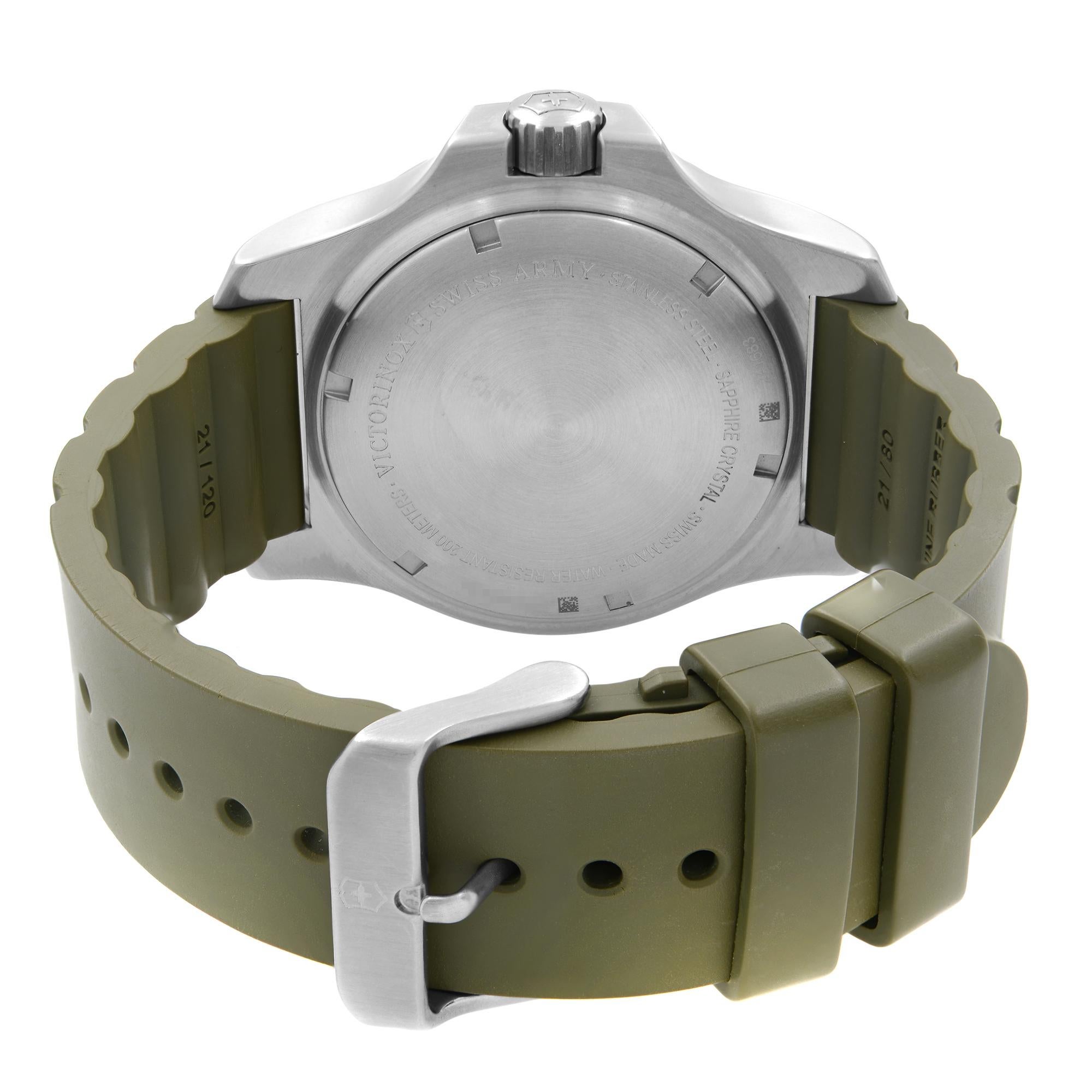 victorinox green watch