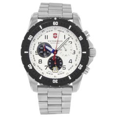 Victorinox Swiss Army Maverick Steel Silver Dial Quartz Men's Watch 241681