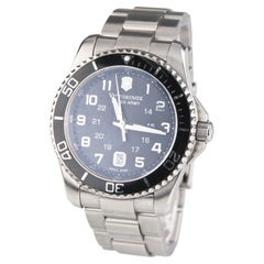 Victorinox Swiss Army Orologio in acciaio inossidabile con data, 43 mm