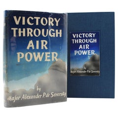 Victory Through Air Power By Major Alexander P. De Seversky, Signed, 1942