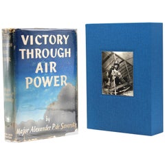 Victory Through Air Power, Signed by Alexander de Saversky, First Edition, 1942