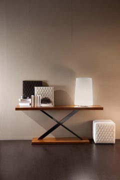Victura Console Table Made in Italy of Palisades Solid Wood by Mobilidea