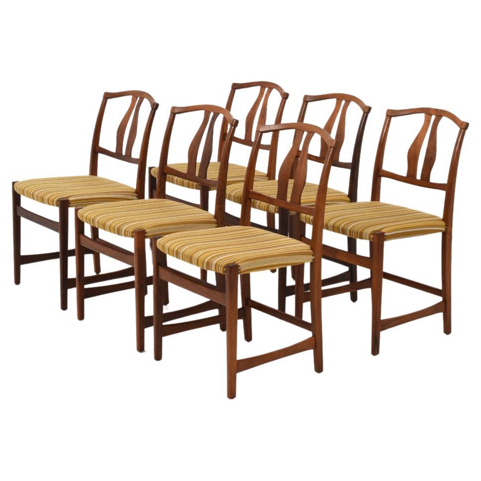Vidar Dining Chairs by Carl Malmsten, set of 6 For Sale