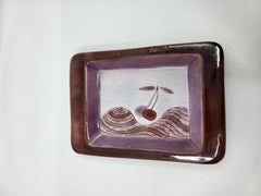 Vide Poche de Robert & Jean Cloutiers en céramique Francaise 1950s Vintage