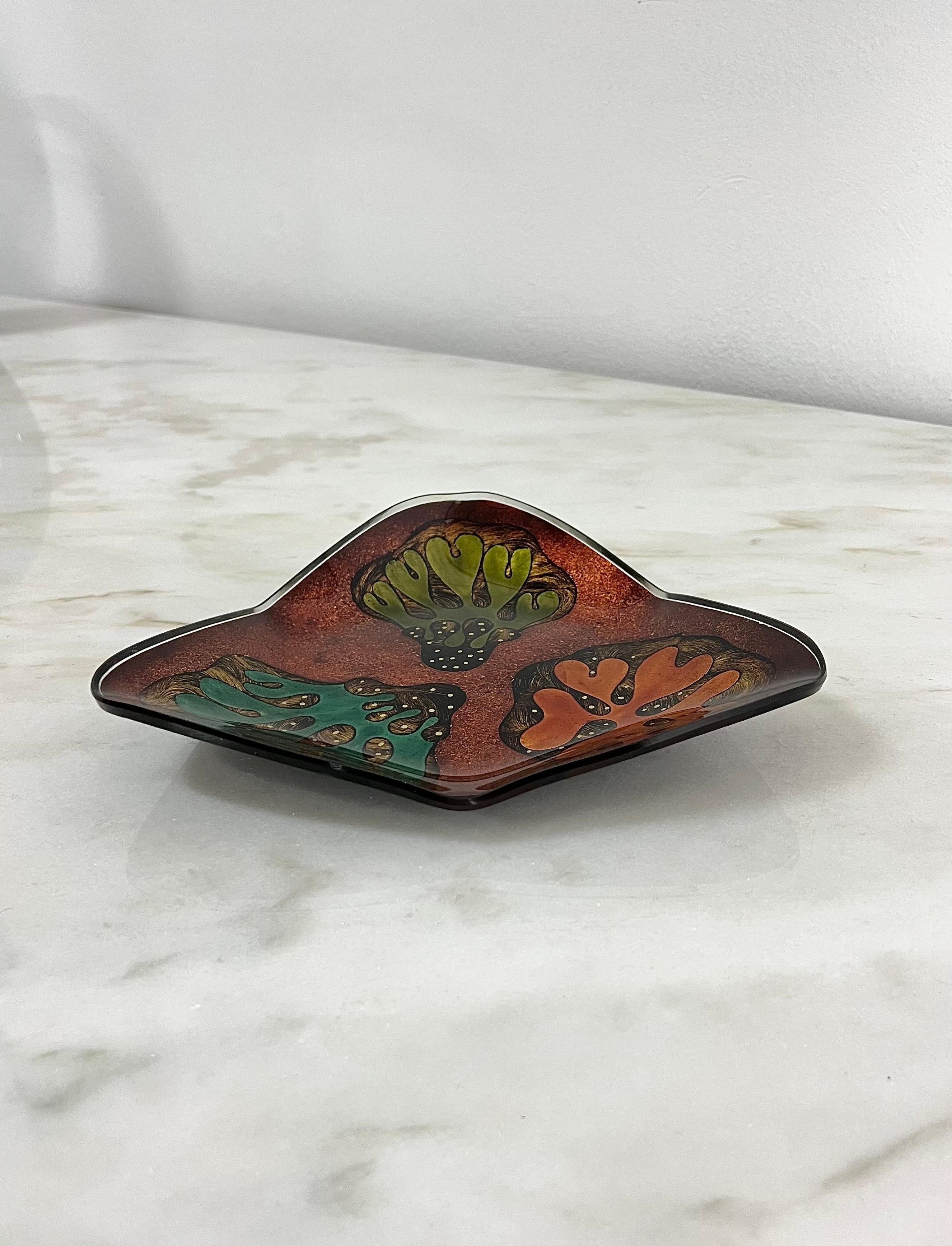 Italian Vide-Poche Decorative Object Bowl Murano Glass Midcentury, Italy, 1970s