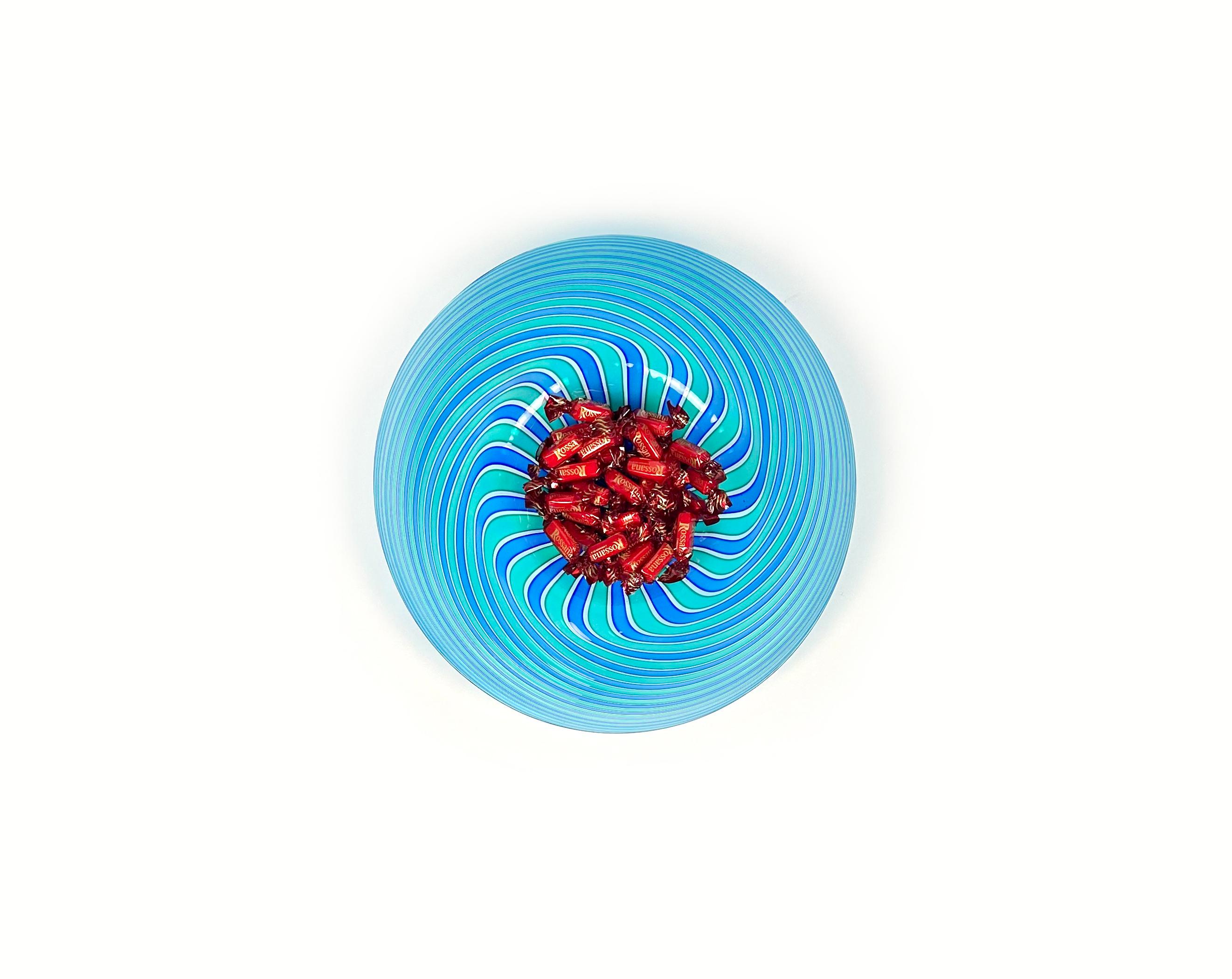 Late 20th Century Vide-Poche Dish Murano Glass 