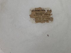 Vide Poche in Alabaster from Italy 1960, in White Color, Large Size