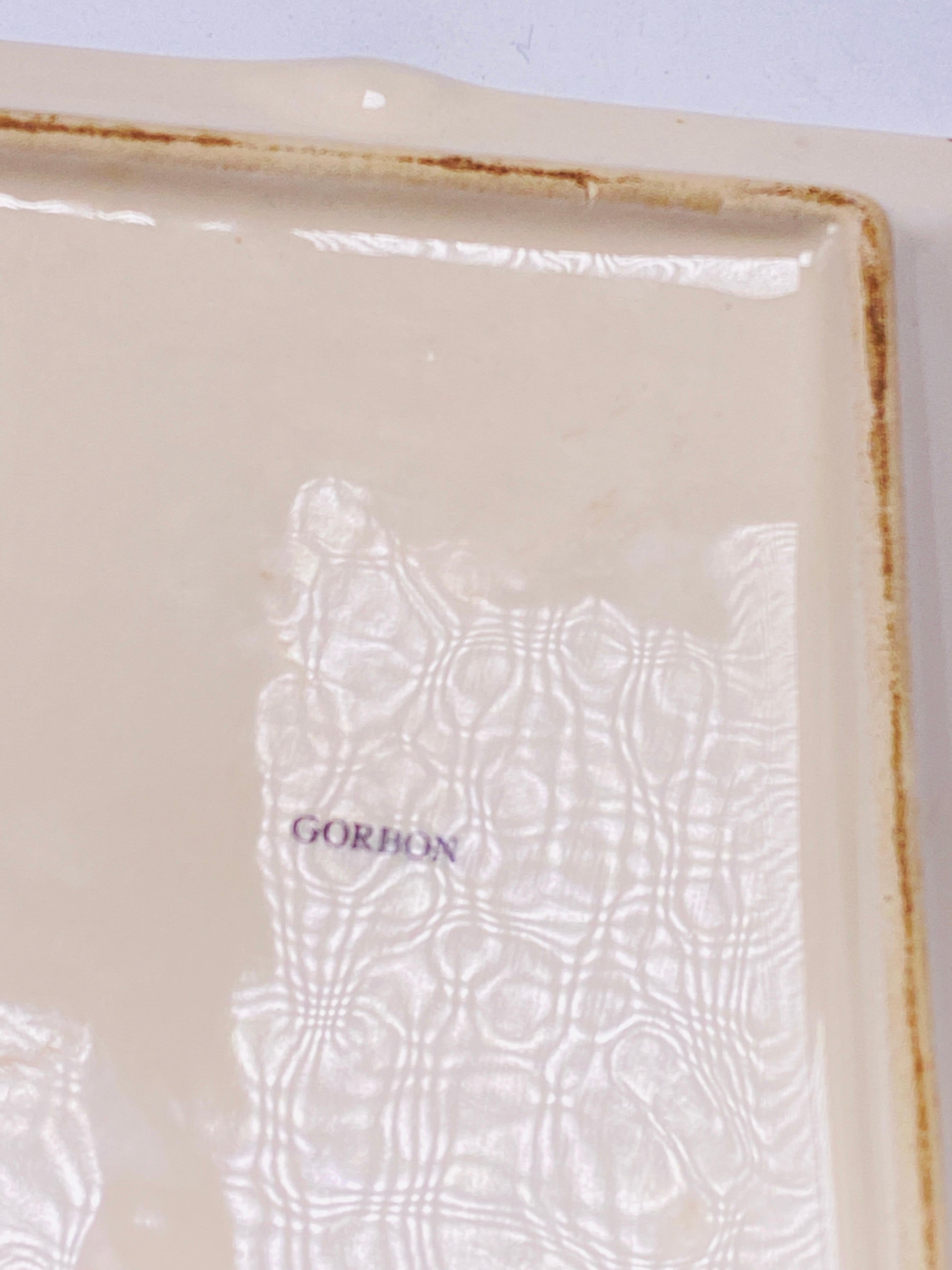 Néo-classique Vide-Poche ou cendrier, en porcelaine, couleur blanche, France, vers 1980 en vente