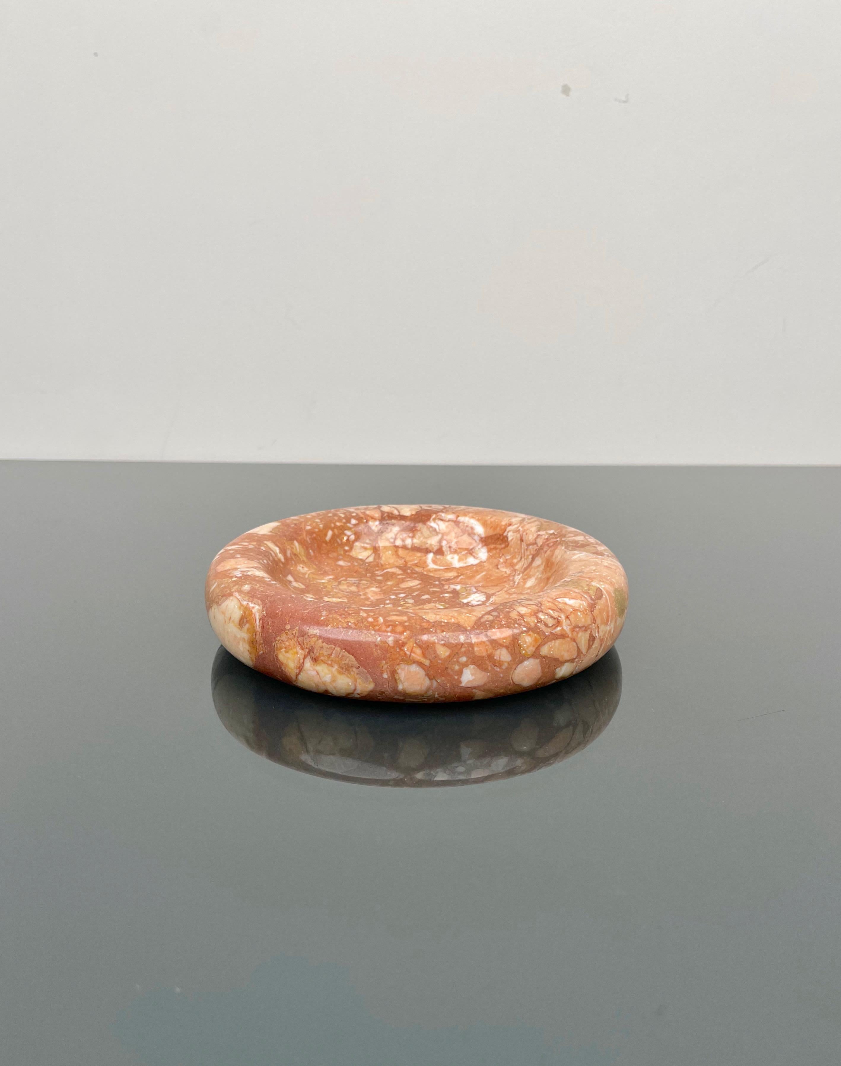 Mid-Century Modern Vide-Poche or Ashtray Marble Giusti & Di Rosa for Up & Up Italy 1970s For Sale