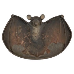 Vide Poche, or Tray w/ Figure of a Bat, Signed B&H, Bradley &Hubbard, circa 1890