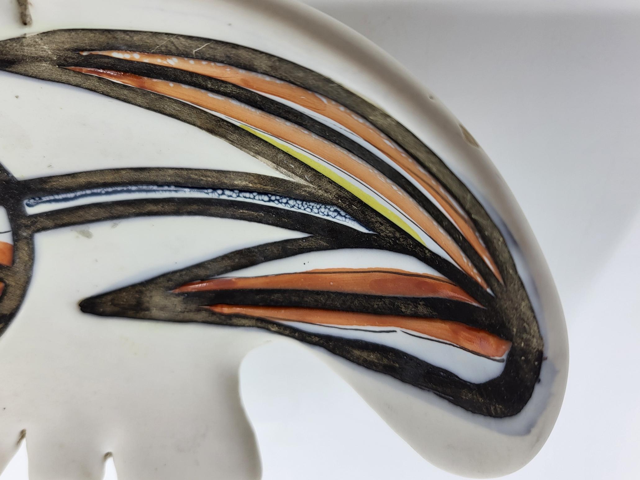 Ceramic Vide Poche Roger Capron en céramique Francaise Vallauris French Riviera 1950