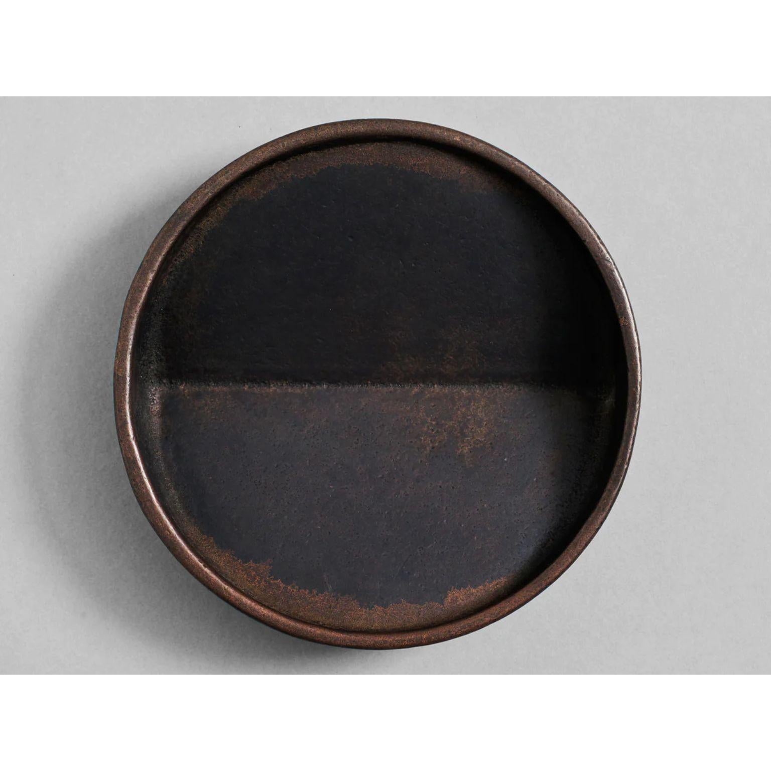 Post-Modern Blackened Vide Poche Rond XL by Henry Wilson For Sale