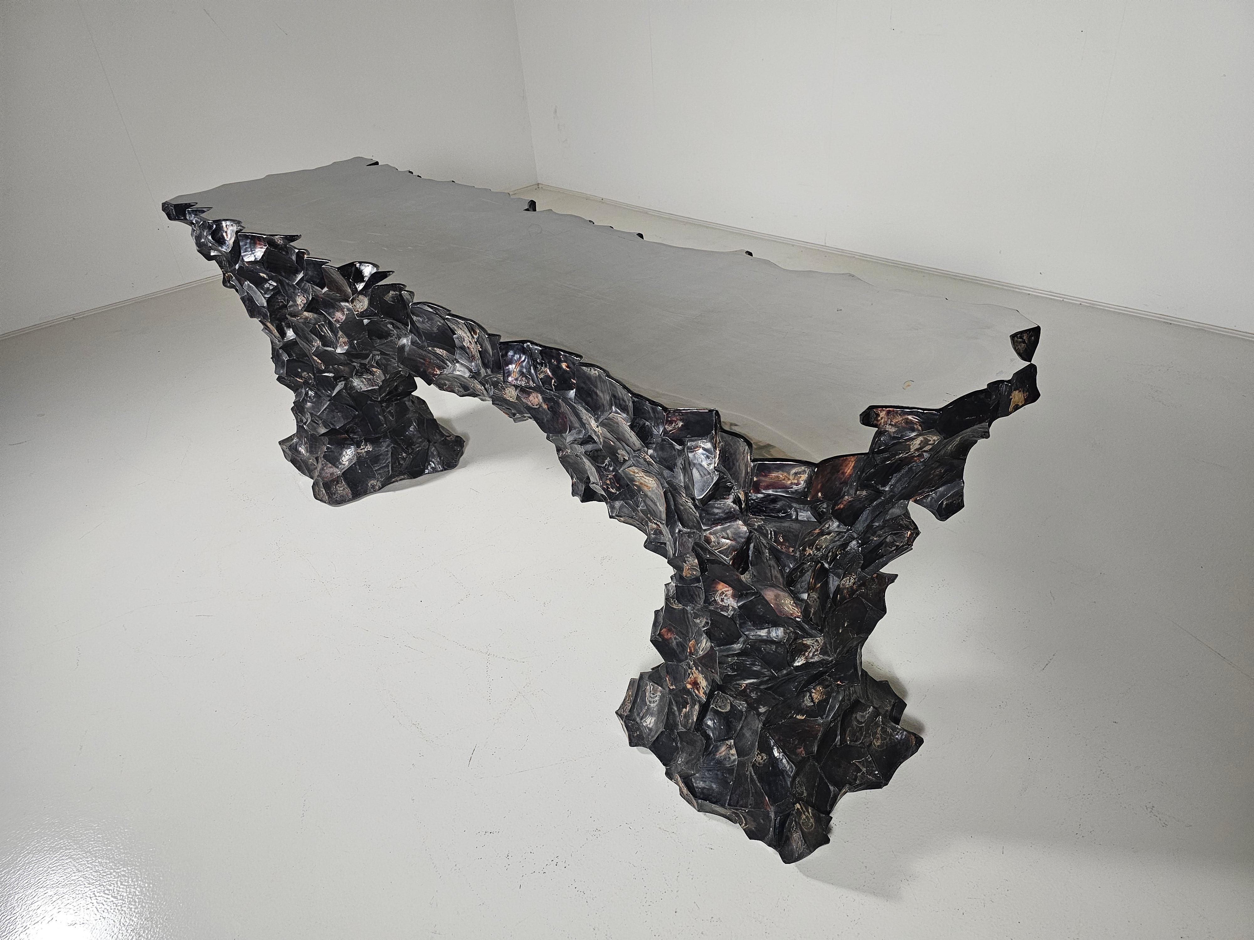 Videre Licet Shell Console by Daniele Albright and Stefan Lawrence, 2017 For Sale 7