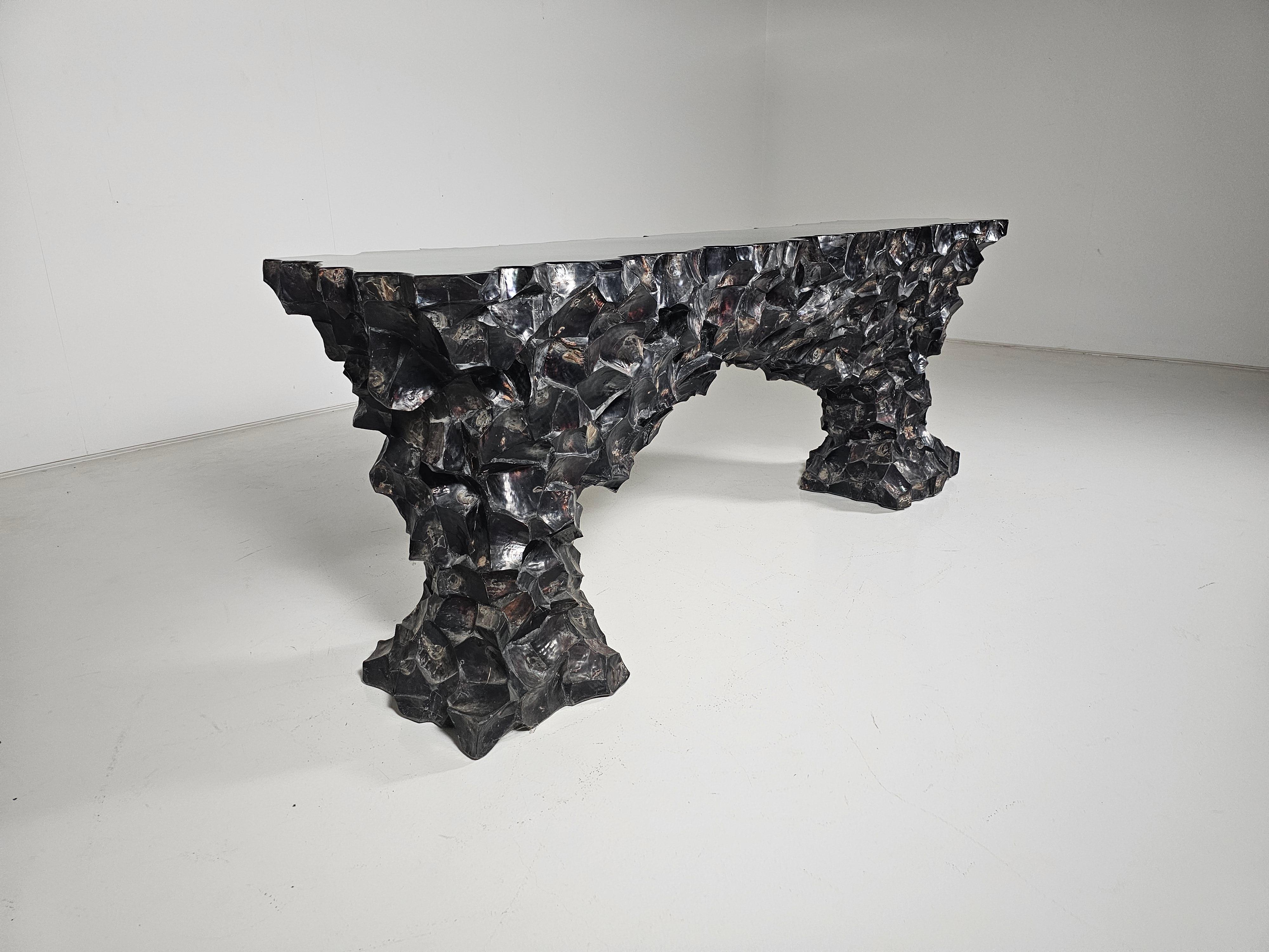 Videre Licet Shell Console by Daniele Albright and Stefan Lawrence, 2017 For Sale 8