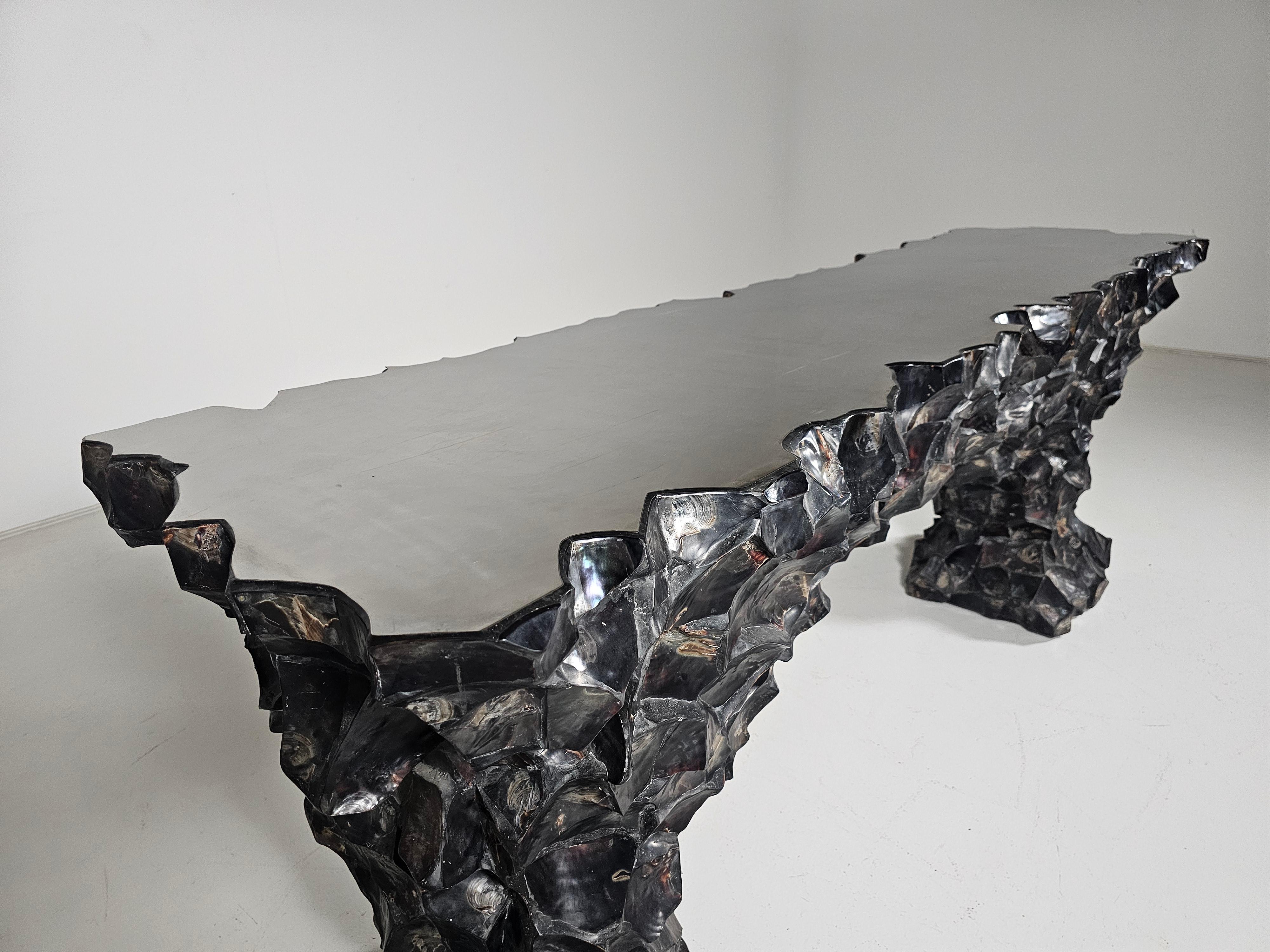 Videre Licet Shell Console by Daniele Albright and Stefan Lawrence, 2017 For Sale 9