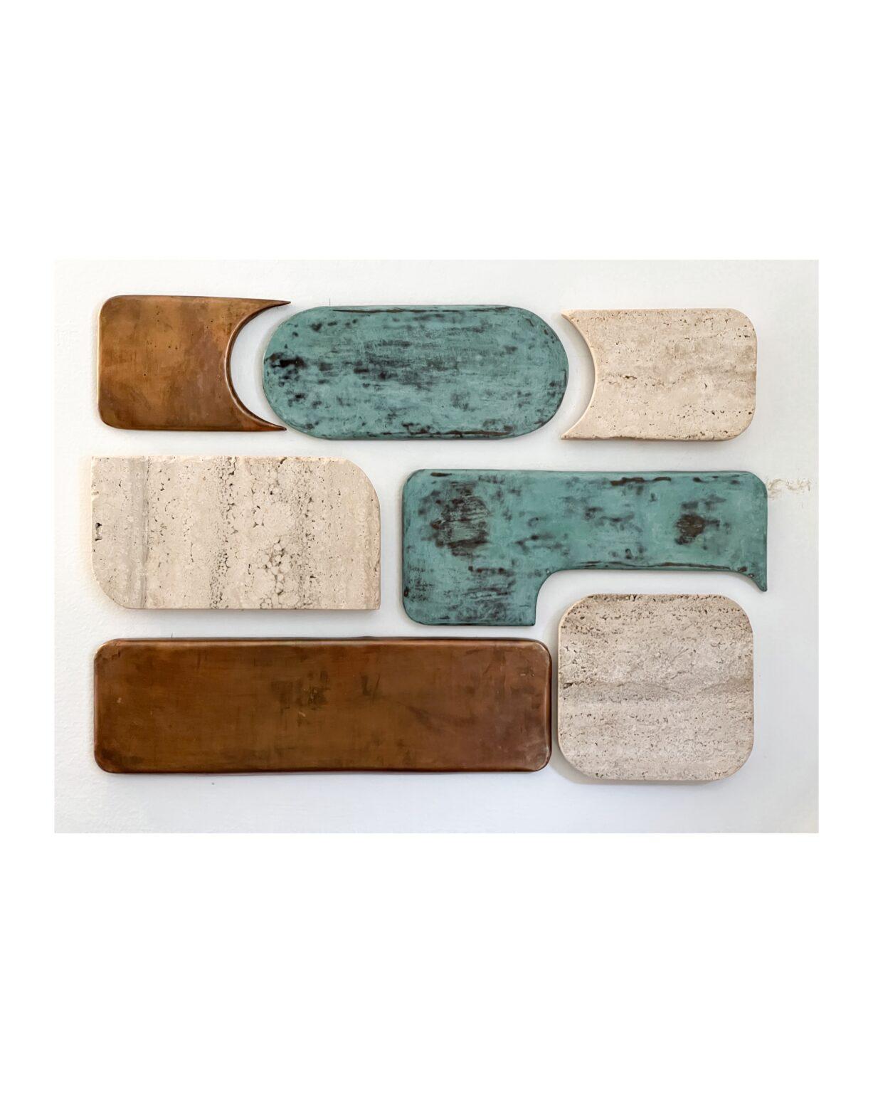 Vides Wall Sculpture by Aura Carpio
Dimensions: W 60 x H 40 cm.
Materials: Copper, Marble.

Aura Carpio® (CDMX). Mexican industrial designer graduated and graduated from the Center for Industrial Design Research (CIDI-UNAM), with an academic stay at