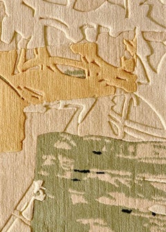 Vidhi Stone by Chaccra, Pure Tibetan Wool, Inspired by Nepal, Handcrafted Rug