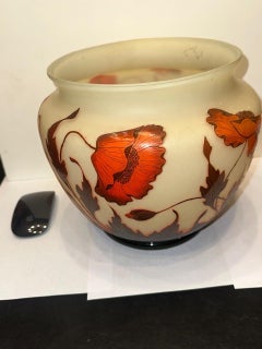 Vidrio artistico cameo glass Loetz Art nouveau c. 1930