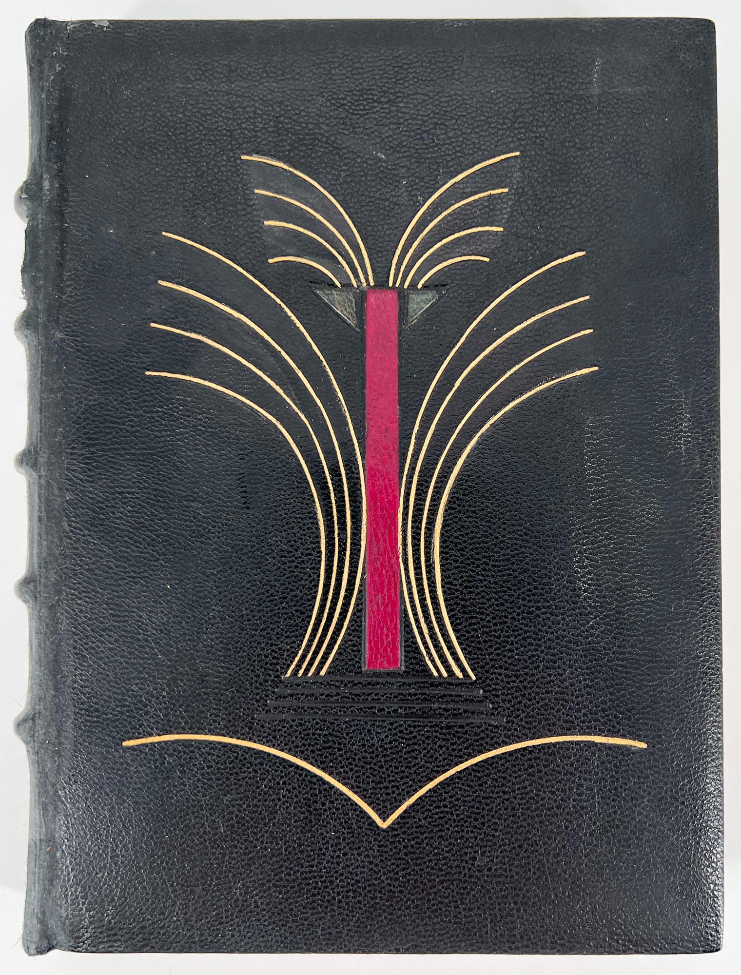 Neuchatel & Paris: Ides et Calendes, 1946
Henri Matisse illustration
Limited Edition. 8vo; 7 1/4 x 5 3/8 inches (182 x 136 mm); frontispiece reproducing a map of part of Paris, originally hand-drawn in pencil by the author; rubricated title, chapter