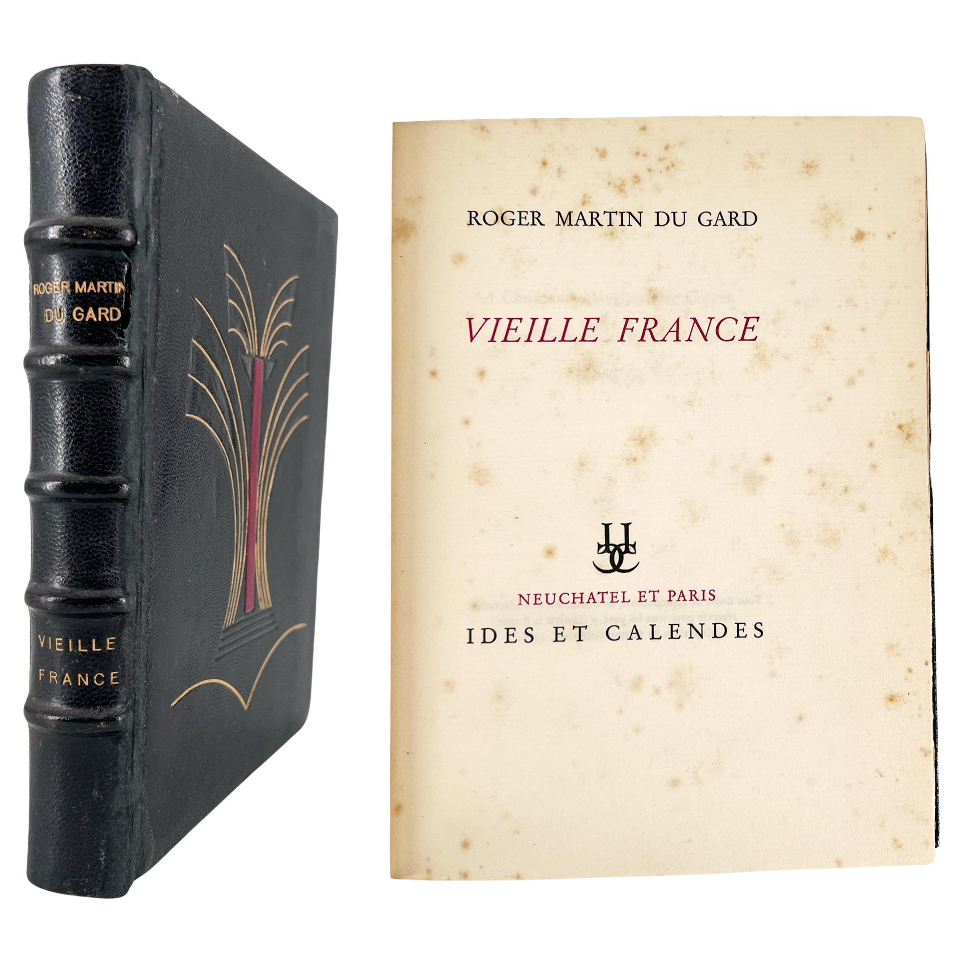 Vieille France by Roger Martin DuGard - Art Deco Binding - Henri Matisse cover