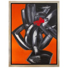 Vieira, João, Unknown Title, 1986, Abstract Painting, Oil on Canvas