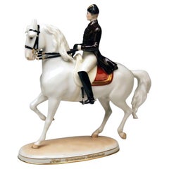 Caballo Augarten de Viena "Trab" Albin Doebrich Modelo 1592 Spanish Riding School