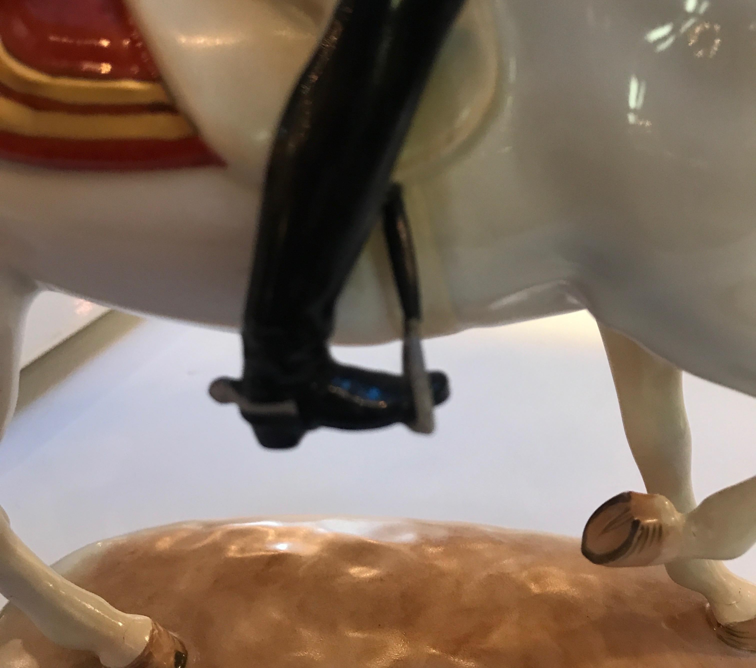 Vienna Augarten Piaffe Spanish Riding School Porcelain Horse 4