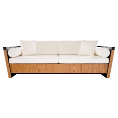 Vienna Block Sofa, Inspired by the Chanel Classical Ballet Flats