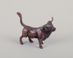 Vienna Bronze, toro, figura de bronce de alta calidad. Ca. 1900s/1910s