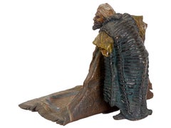 Vienna bronze carpet seller