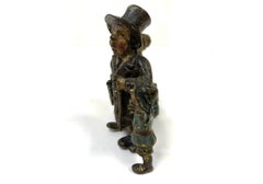 Vienna Bronze Charles Dickens Christmas Carol Style Figural Group