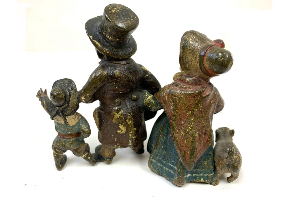 Peint à la main Groupe de figurines de style 