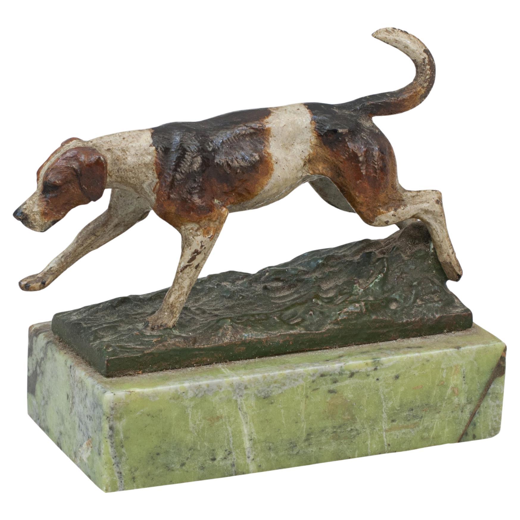 Vienna Bronze, chien de chasse, chasse au renard. en vente