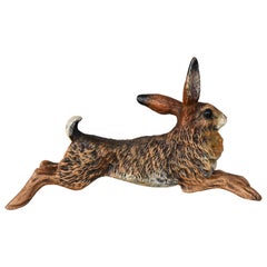 Hare en bronze de Vienne, vers 1900