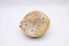 Wiener Bronze Eule Stempel oder Schmuckkästchen mit Glasaugen, 1890er Jahre