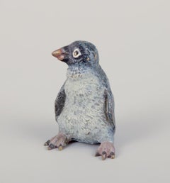 Vienna bronze, penguin, high-quality bronze figurine. Austria, circa 1900/1910s.