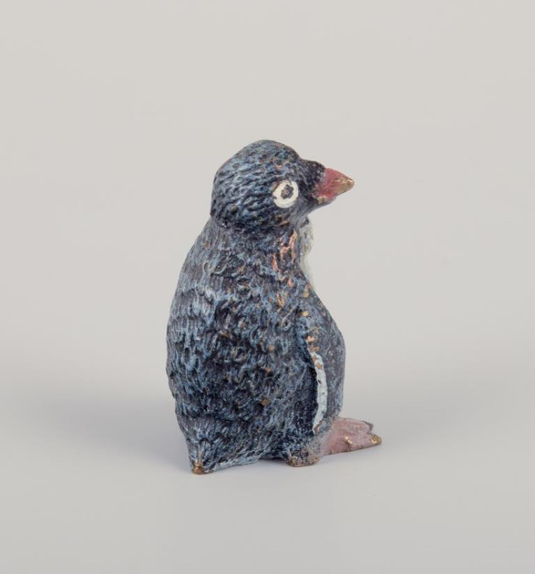 Vienna Bronze, pingüino, figura de bronce de alta calidad. Austria, hacia 1900/1910. en Excelente estado para la venta en Copenhagen, DK
