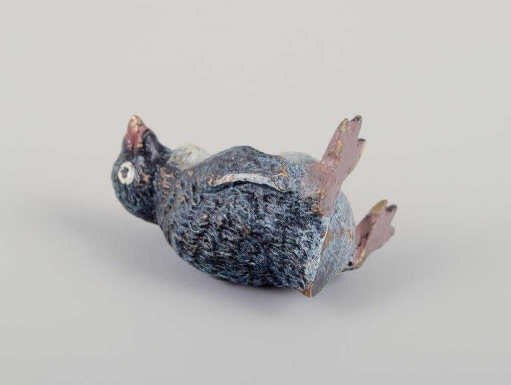 Vienna Bronze, pingüino, figura de bronce de alta calidad. Austria, hacia 1900/1910. Bronce en venta